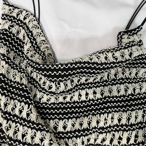 Fashion Nova Bali Mami Mini Woven Dress - Black/Combination - Picture 6 of 11